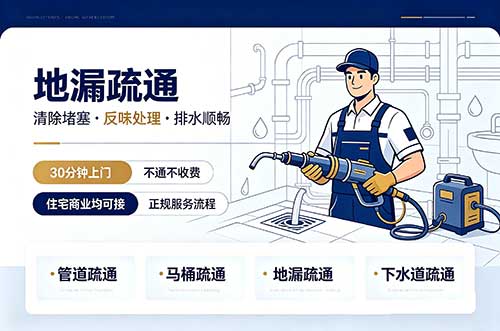 甘孜地漏疏通