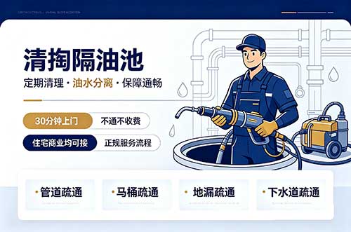 甘孜清掏隔油池